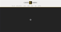 Desktop Screenshot of chiara-ambra.ir